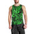 Hawaii Shark Men Tank Top Polynesian Pattern Green Version LT01 - Polynesian Pride