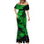 Hawaii Shark Mermaid Dress Polynesian Pattern Green Version LT01 - Polynesian Pride