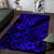 Hawaii Shark Area Rug Polynesian Pattern Navy Blue Version LT01 Blue - Polynesian Pride