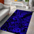 Hawaii Shark Area Rug Polynesian Pattern Navy Blue Version LT01 - Polynesian Pride