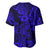 Hawaii Shark Baseball Jersey Polynesian Pattern Navy Blue Version LT01 - Polynesian Pride