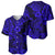 Hawaii Shark Baseball Jersey Polynesian Pattern Navy Blue Version LT01 - Polynesian Pride