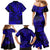 Hawaii Shark Family Matching Mermaid Dress and Hawaiian Shirt Polynesian Pattern Navy Blue Version LT01 - Polynesian Pride