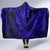 Hawaii Shark Hooded Blanket Polynesian Pattern Navy Blue Version LT01 - Polynesian Pride