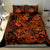 Hawaii Shark Bedding Set Polynesian Pattern Orange Version LT01 - Polynesian Pride