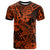 Hawaii Shark T Shirt Polynesian Pattern Orange Version LT01 Orange - Polynesian Pride