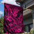 Hawaii Shark Garden Flag Polynesian Pattern Pink Version LT01 - Polynesian Pride