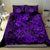 Hawaii Shark Bedding Set Polynesian Pattern Purple Version LT01 - Polynesian Pride