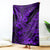 Hawaii Shark Blanket Polynesian Pattern Purple Version LT01 Purple - Polynesian Pride