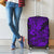 Hawaii Shark Luggage Cover Polynesian Pattern Purple Version LT01 - Polynesian Pride