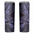 Hawaii Shark Skinny Tumbler Polynesian Pattern Purple Version