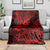 Hawaii Shark Blanket Polynesian Pattern Red Version LT01 - Polynesian Pride