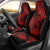 Hawaii Shark Car Seat Cover Polynesian Pattern Red Version LT01 - Polynesian Pride