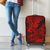 Hawaii Shark Luggage Cover Polynesian Pattern Red Version LT01 - Polynesian Pride