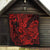 Hawaii Shark Quilt Polynesian Pattern Red Version LT01 - Polynesian Pride