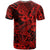 Hawaii Shark T Shirt Polynesian Pattern Red Version LT01 - Polynesian Pride