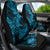 Hawaii Shark Car Seat Cover Polynesian Pattern Sky Blue Version LT01 - Polynesian Pride