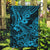 Hawaii Shark Garden Flag Polynesian Pattern Sky Blue Version LT01 Garden Flag Blue - Polynesian Pride