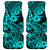 Hawaii Shark Car Mats Polynesian Pattern Turquoise Version LT01 Turquoise - Polynesian Pride