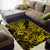 Hawaii Shark Area Rug Polynesian Pattern Yellow Version LT01 - Polynesian Pride