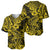 Hawaii Shark Baseball Jersey Polynesian Pattern Yellow Version LT01 - Polynesian Pride