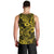 Hawaii Shark Men Tank Top Polynesian Pattern Yellow Version LT01 - Polynesian Pride