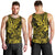 Hawaii Shark Men Tank Top Polynesian Pattern Yellow Version LT01 - Polynesian Pride