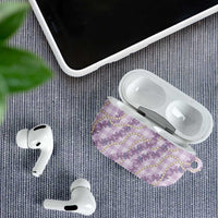 Pua Kalaunu Lei AirPods Case Palaka Pattern LT01 - Polynesian Pride