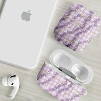 Pua Kalaunu Lei AirPods Case Palaka Pattern LT01 - Polynesian Pride