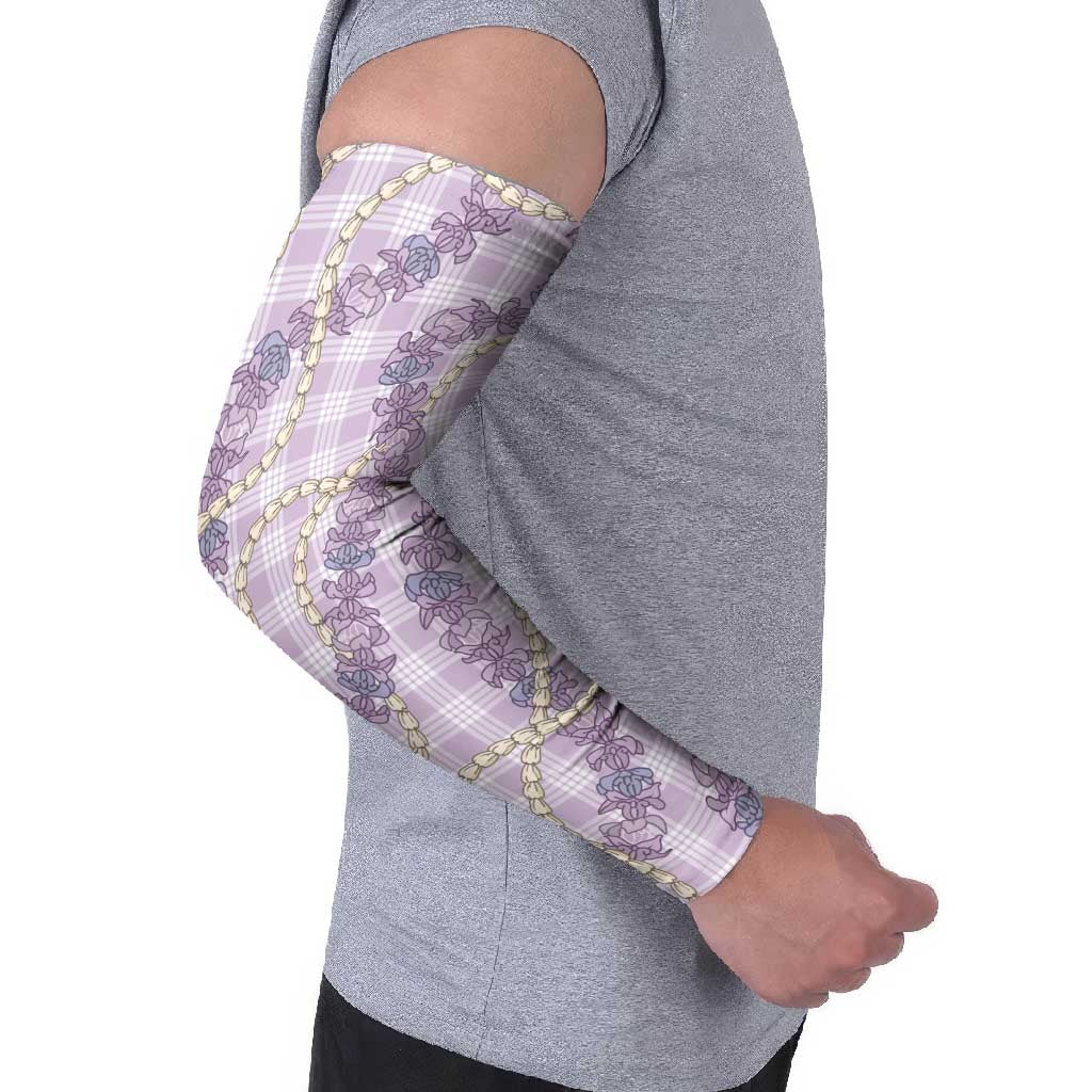 Pua Kalaunu Lei Arm Sleeves Palaka Pattern LT01 - Polynesian Pride