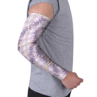 Pua Kalaunu Lei Arm Sleeves Palaka Pattern LT01 - Polynesian Pride