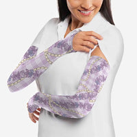 Pua Kalaunu Lei Arm Sleeves Palaka Pattern LT01 - Polynesian Pride