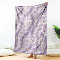 Pua Kalaunu Lei Blanket Palaka Pattern LT01 - Polynesian Pride
