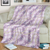 Pua Kalaunu Lei Blanket Palaka Pattern LT01 - Polynesian Pride