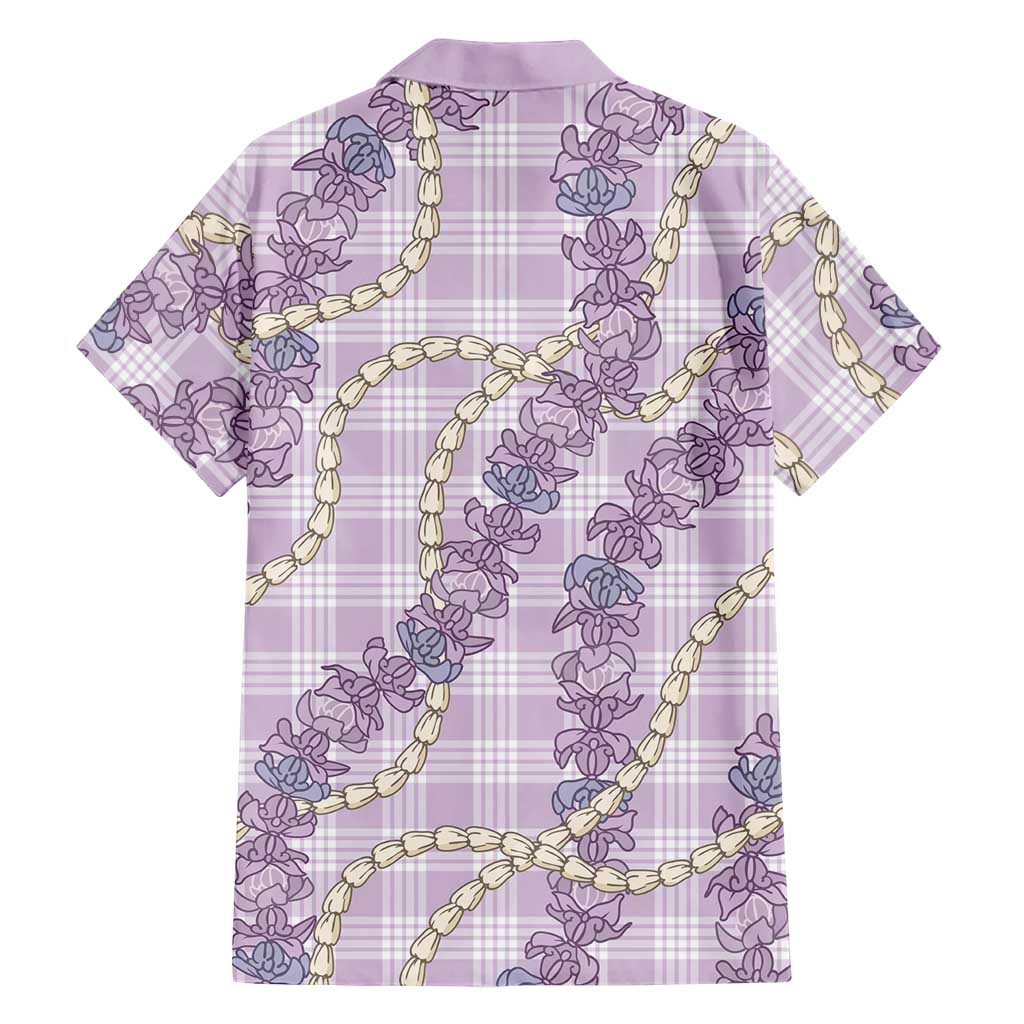 Pua Kalaunu Lei Family Matching Off The Shoulder Long Sleeve Dress and Hawaiian Shirt Palaka Pattern