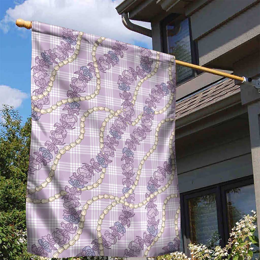 Pua Kalaunu Lei Garden Flag Palaka Pattern LT01 - Polynesian Pride