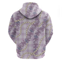 Pua Kalaunu Lei Hoodie Palaka Pattern LT01 - Polynesian Pride