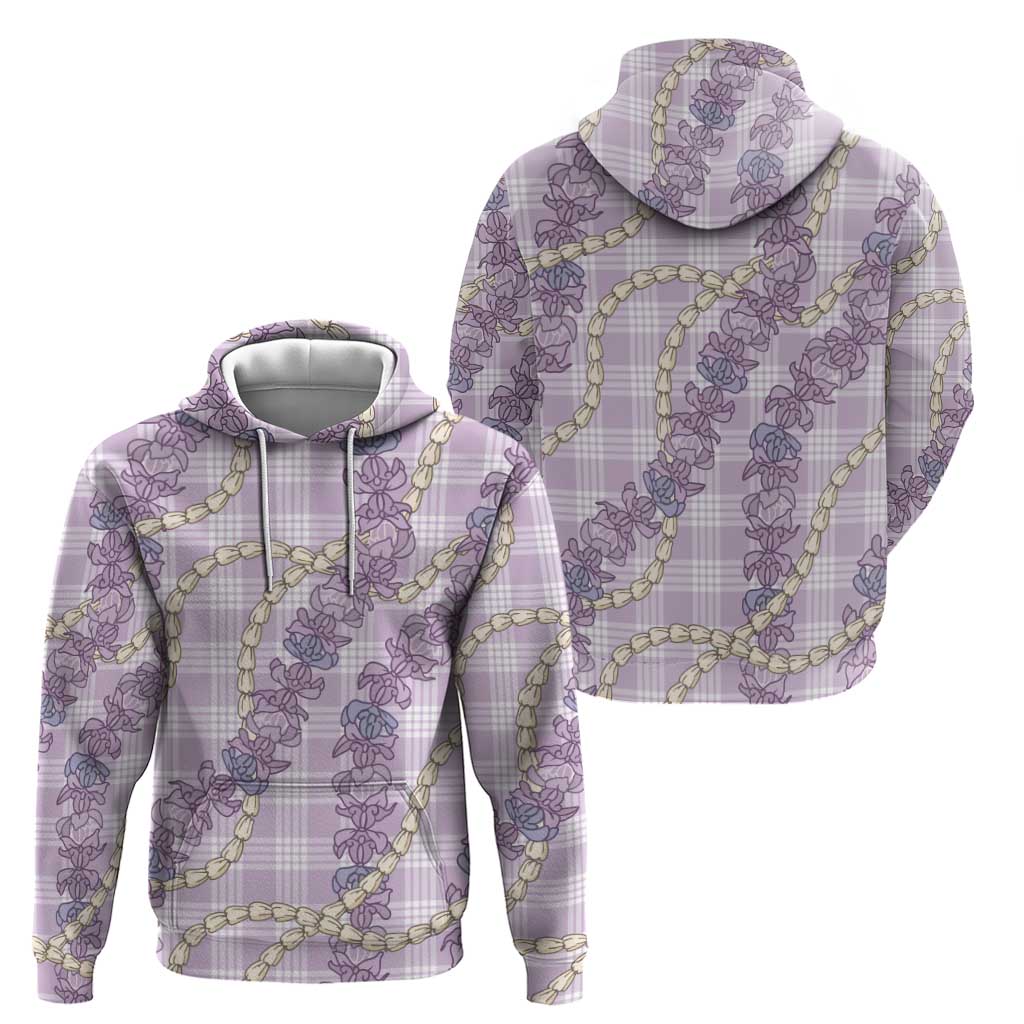 Pua Kalaunu Lei Hoodie Palaka Pattern LT01 - Polynesian Pride