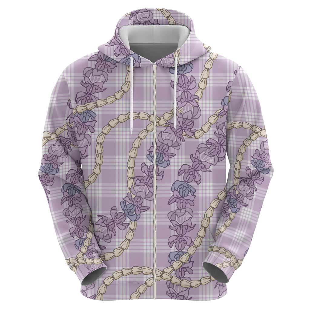 Pua Kalaunu Lei Hoodie Palaka Pattern LT01 - Polynesian Pride
