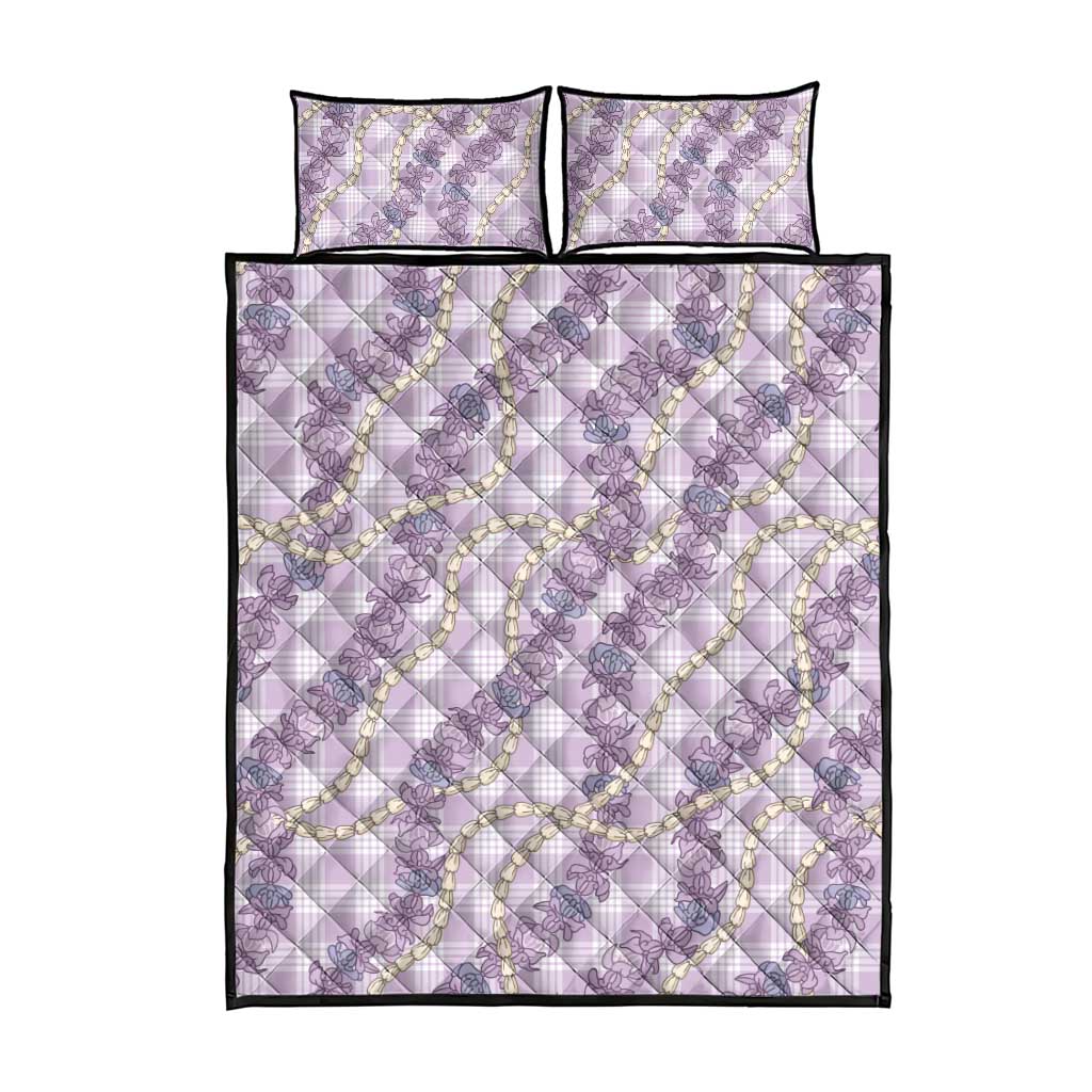 Pua Kalaunu Lei Quilt Bed Set Palaka Pattern LT01 - Polynesian Pride