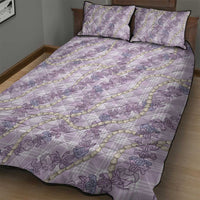 Pua Kalaunu Lei Quilt Bed Set Palaka Pattern LT01 - Polynesian Pride