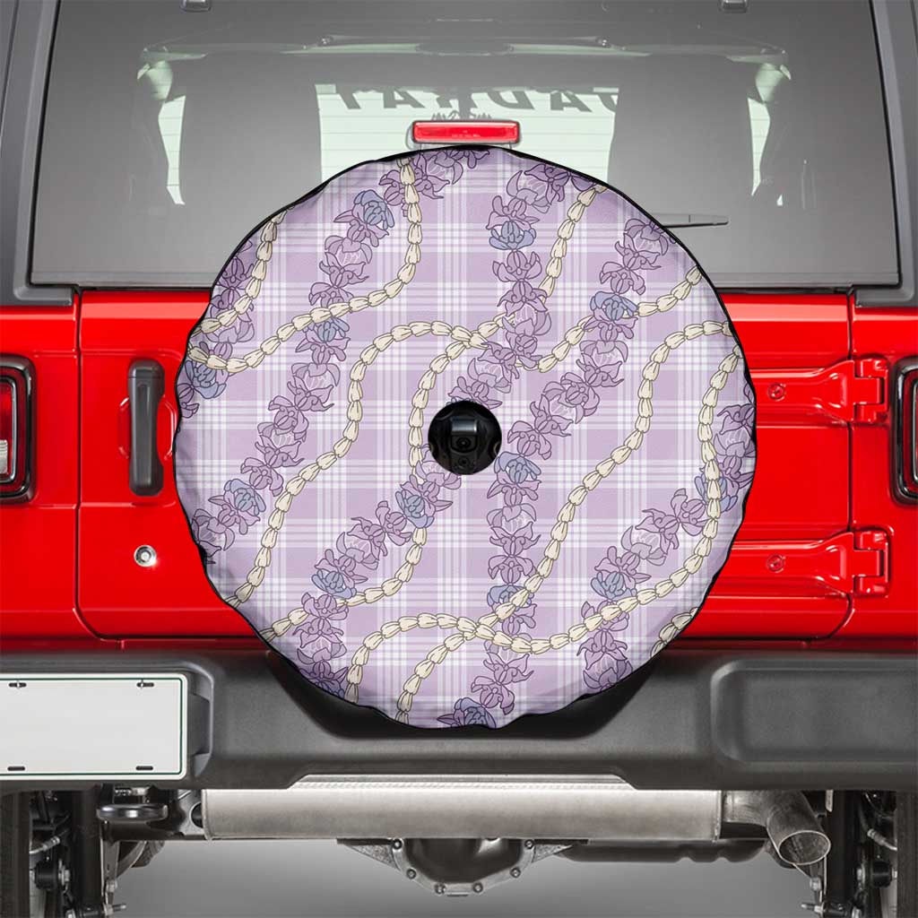 Pua Kalaunu Lei Spare Tire Cover Palaka Pattern LT01 - Polynesian Pride