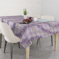 Pua Kalaunu Lei Tablecloth Palaka Pattern LT01 - Polynesian Pride