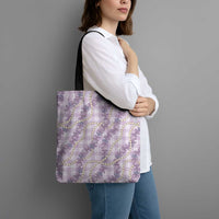 Pua Kalaunu Lei Tote Bag Palaka Pattern LT01 - Polynesian Pride