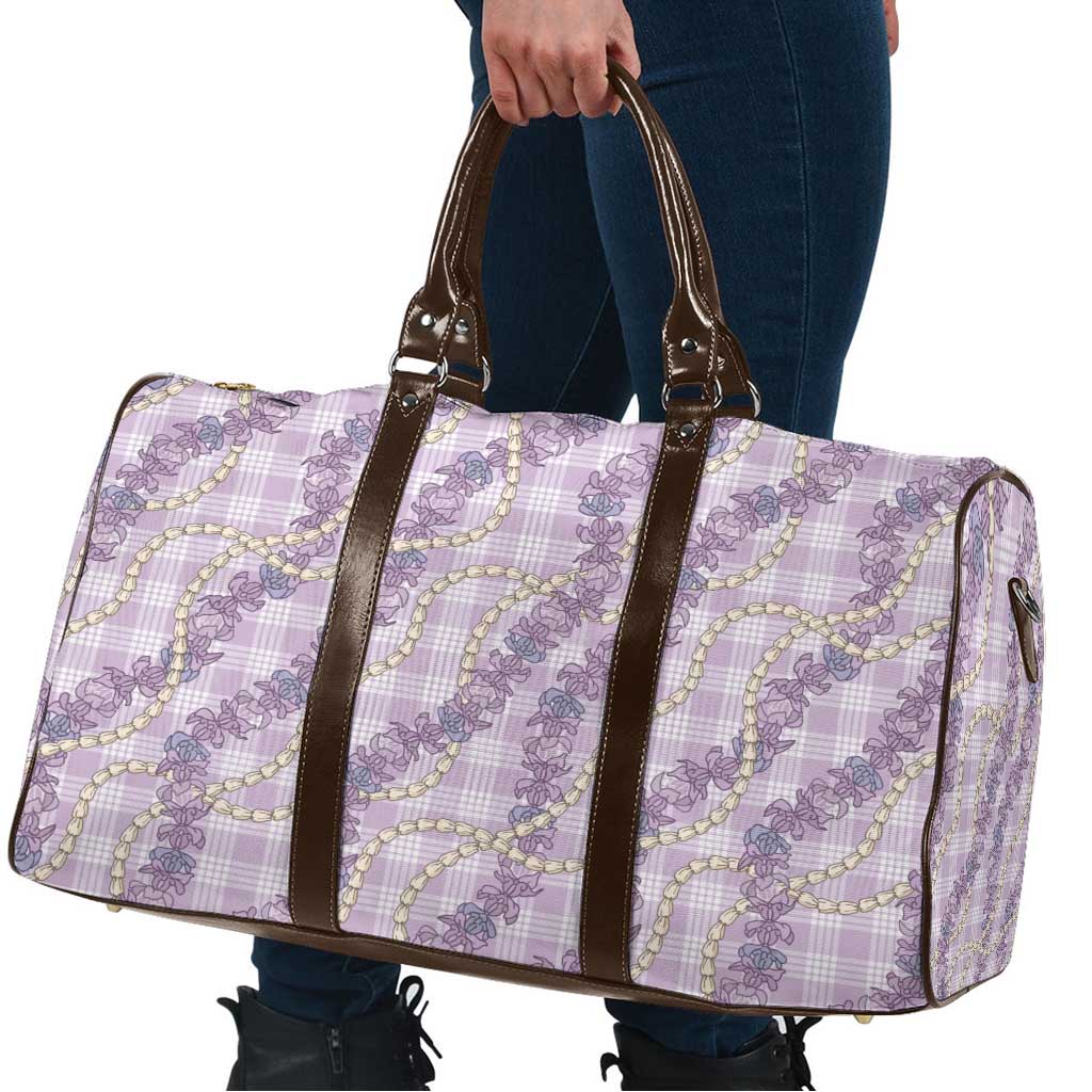 Pua Kalaunu Lei Travel Bag Palaka Pattern LT01 - Polynesian Pride