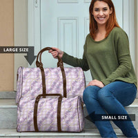 Pua Kalaunu Lei Travel Bag Palaka Pattern LT01 - Polynesian Pride
