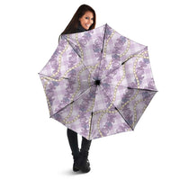 Pua Kalaunu Lei Umbrella Palaka Pattern LT01 - Polynesian Pride