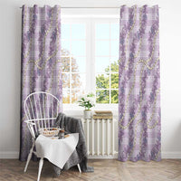 Pua Kalaunu Lei Window Curtain Palaka Pattern LT01 - Polynesian Pride
