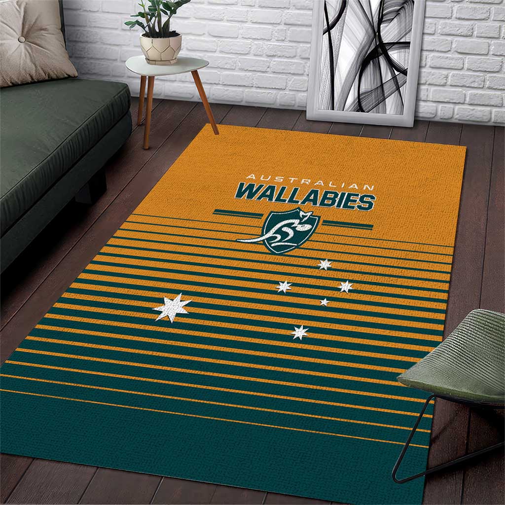 Rugby Australia Area Rug Junior Wallabies Go Champions