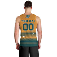 Custom Rugby Australia Men Tank Top Junior Wallabies Go Champions